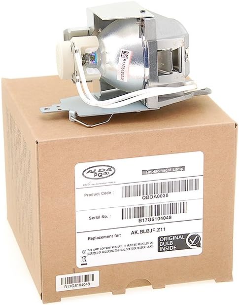 Alda PQ Professionell, Beamerlampe kompatibel mit MC.JFZ11.001, AK.BLBJF.Z11 für ACER H6510BD, P1500