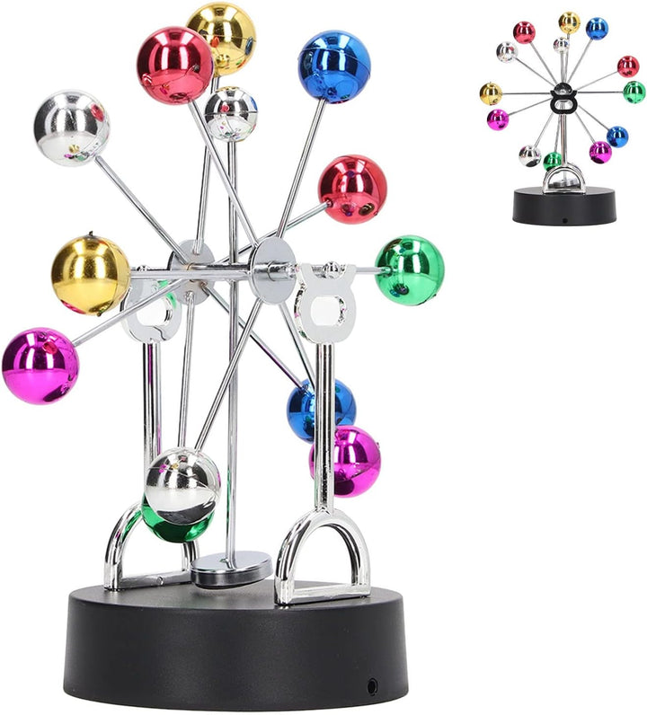USB Elektronische Perpetuum Mobile Schaukel Ball Kinetische Kunst Globus Himmlischen Körper Kinetisc