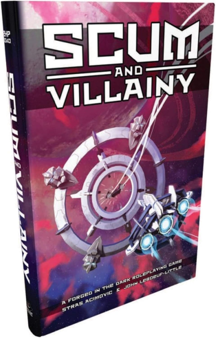 Asmodee EHP0040 Scum and Villainy RPG (Blades in The Dark System), Mehrfarbig