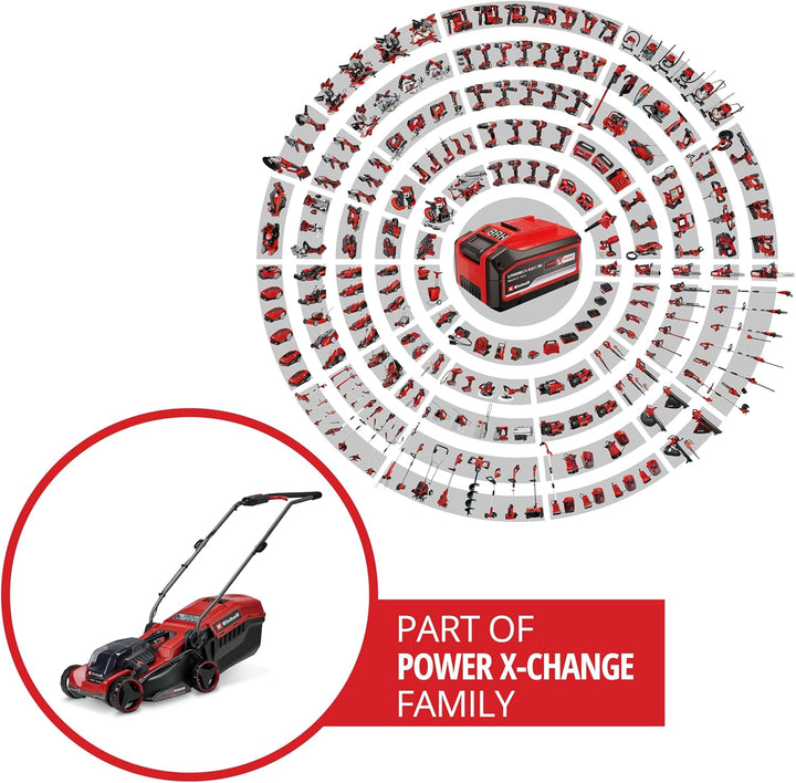 Einhell Akku-Rasenmäher GE-cm 18/32 C Li BL-Solo Power X-Change (18 V, 32 cm Schnittbreite, bis 270