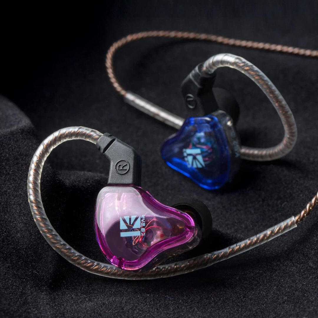 Yinyoo KS2 Kopfhörer, KBEAR HiFi In-Ear-Kopfhörer Over-Ear-Kopfhörer für PC, 1BA 1DD Hybrid Headset