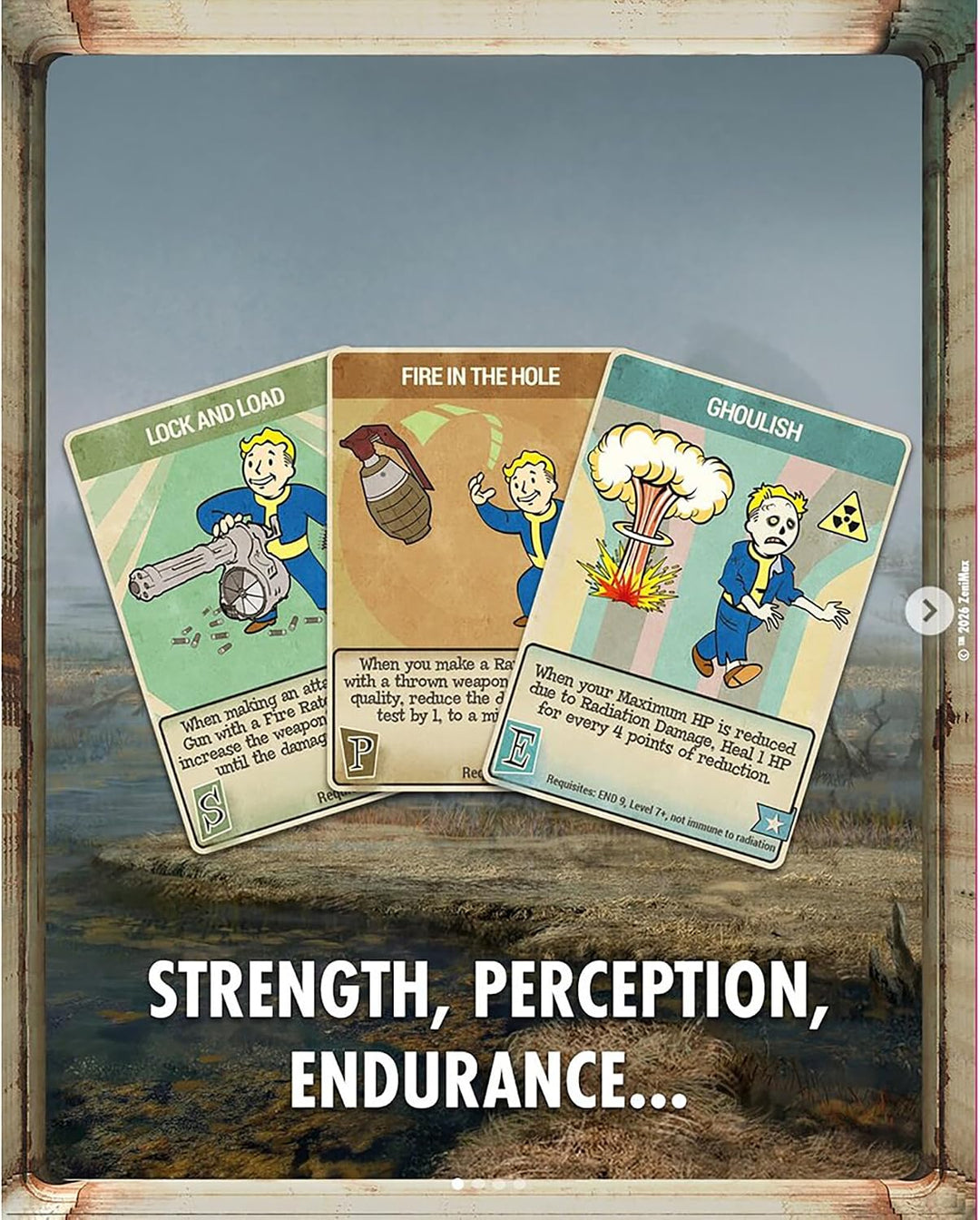 Fallout: Das Rollenspiel Perk Cards 2