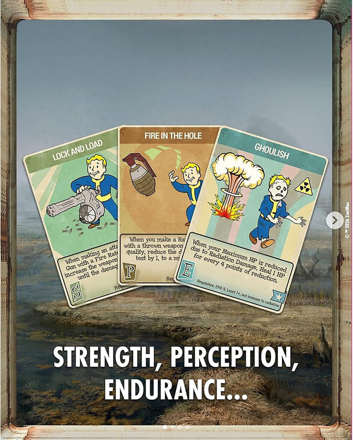 Fallout: Das Rollenspiel Perk Cards 2