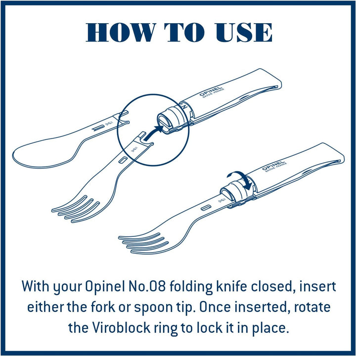 Opinel PLUS PICNIC WITH N08 BEECH /1, Braun, Schwarz