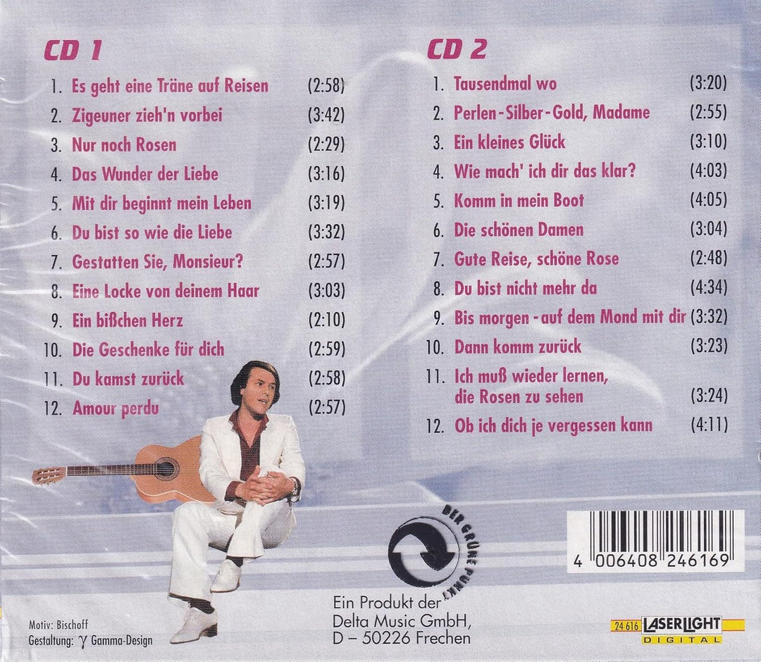 Adamo-Single Hits, Audio-CD
