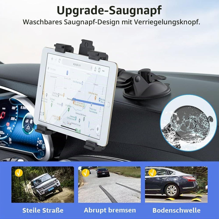OHLPRO Tablet-Halterung für Auto, iPad Autohalterung Armaturenbrett, kompatibel mit 7"-13" Tablets,