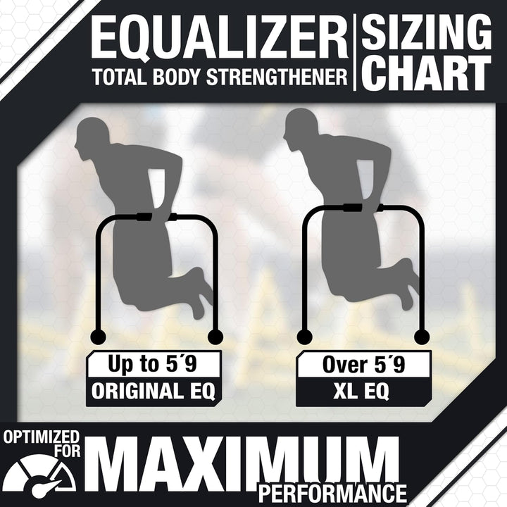Lebert Fitness Equalizer mit Resistance Band Black -