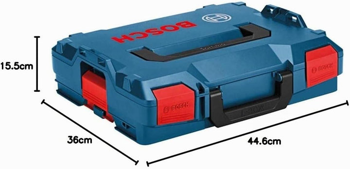 Bosch Professional Handwerkoffersystem L-BOXX 102 (Belastbarkeit bis 100 kg) + 12-tlg.-Einsatzbox-Se