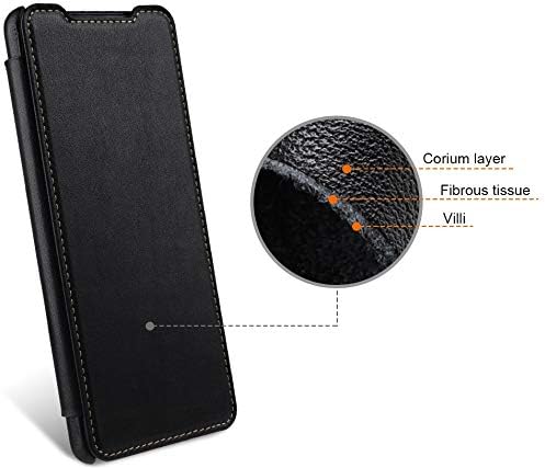STILGUT Book Case kompatibel mit Samsung Galaxy S20 FE Hülle aus Leder zum Klappen, Klapphülle, Hand