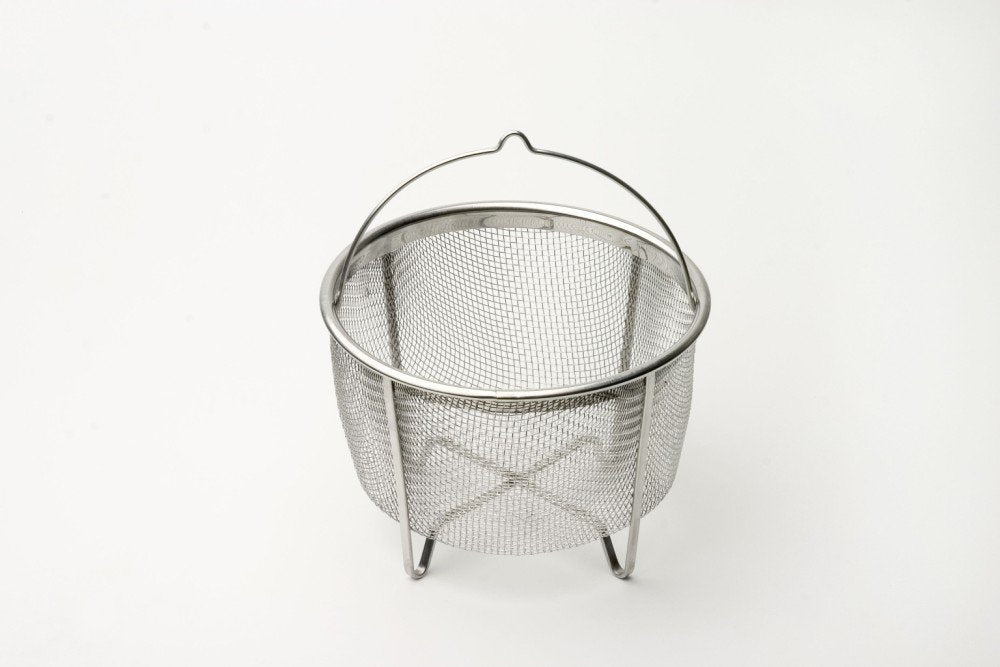 Weis Gemüsesiedekorb, Edelstahl, Silber, 19 x 19 x 11 cm