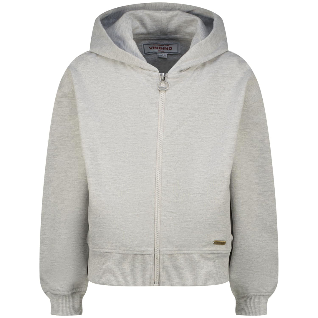 Vingino Mädchen Myra Sweater Vest 14 Jahre Grau, 14 Jahre Grau