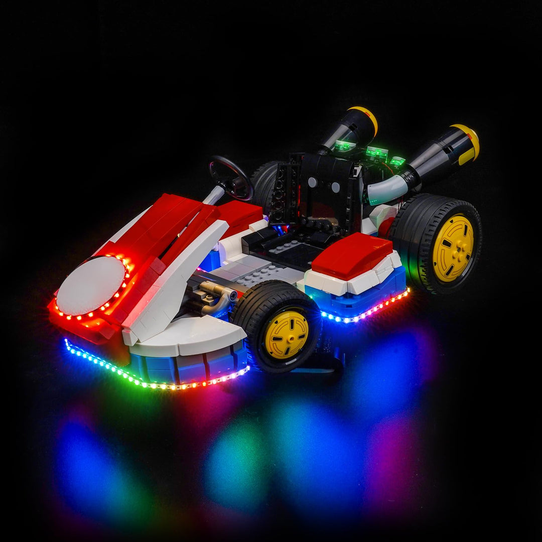 Led Licht Set Kompatibel mit Lego 72037 Mario Kart – Mario & Standard Kart (Kein Modell), Dekoration
