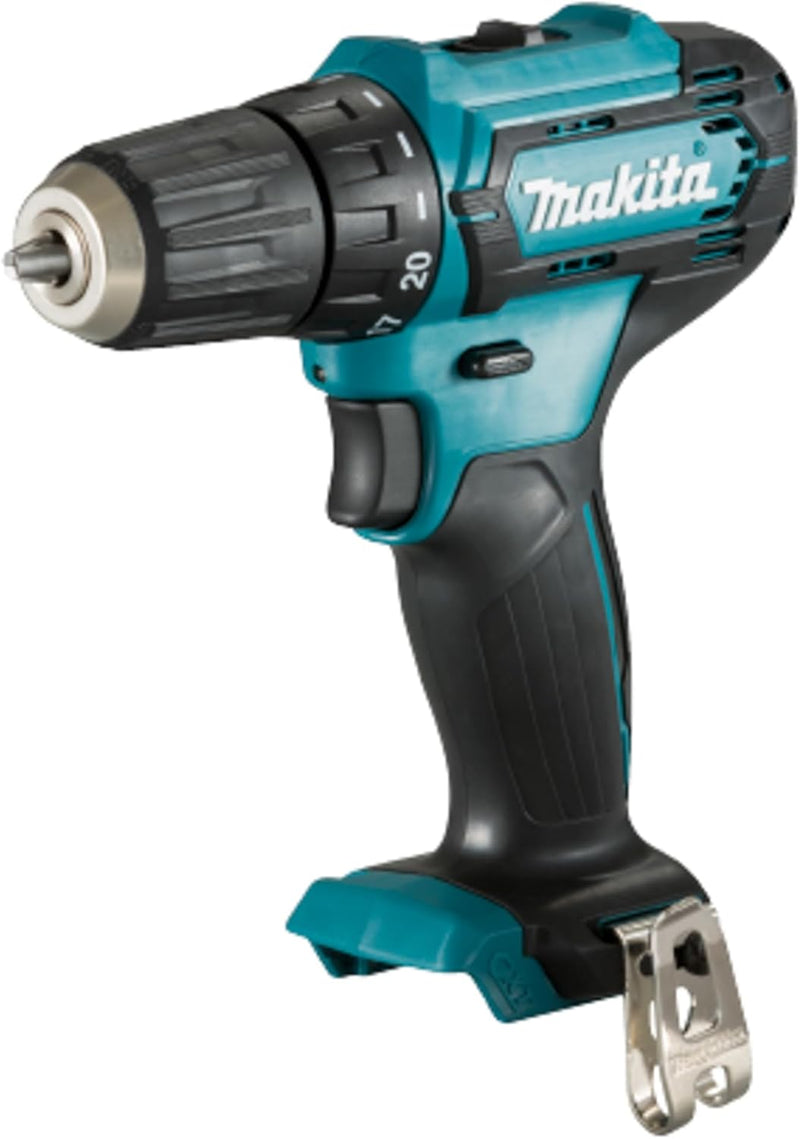 Makita Akku-Bohrschrauber Acum Li-Ion 10.8V CXT 4.0Ah/ ohne Batterie/ DF033DZ, Blau