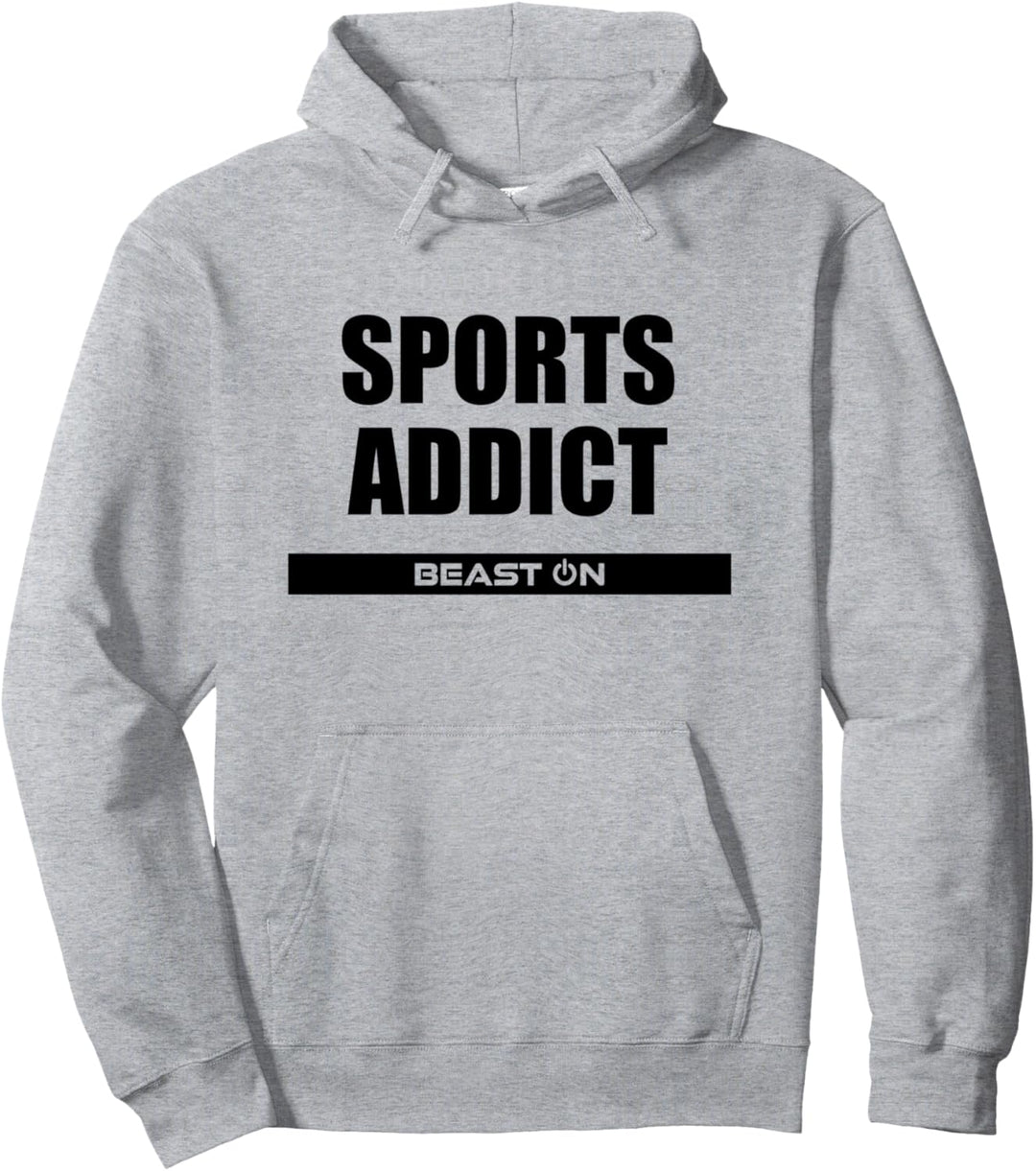 Sports Addict Fitness Gym Motivation Sprüche Sport Süchtiger Pullover Hoodie
