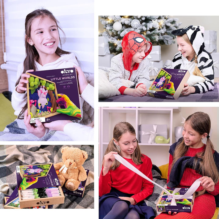 OKTO Bat/Air Clay Kunst im Holzdekor