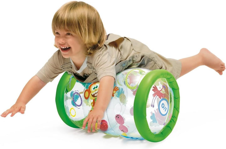 Chicco Jungle Musical Roller, 2-in-1-Spielzeug zur Förderung der Koordination, mit Soundeffekten, Ds