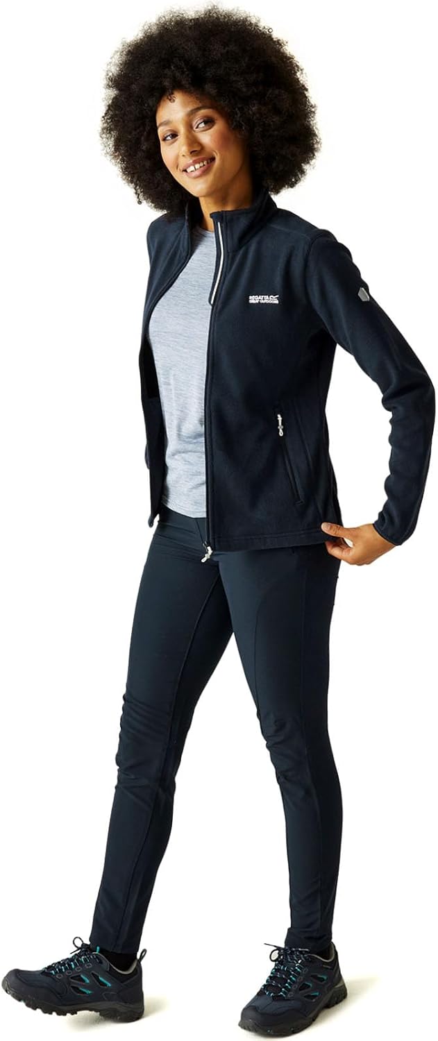 Regatta Damen Women's Newhill Full Zip Fleece Jacket Fleecejacke 36 Navy, 36 Navy