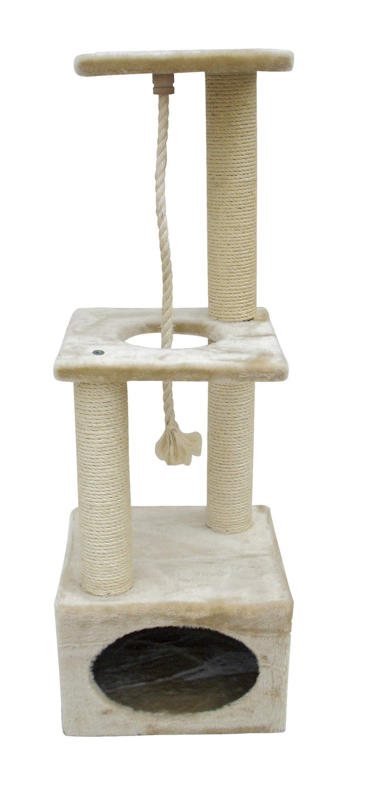 Kerbl Kratzbaum PLATIN PRO Höhe: 109 cm, beige
