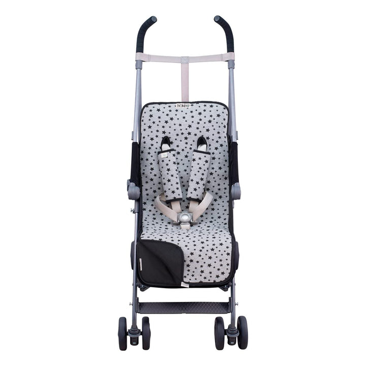 JYOKO KIDS Sitzauflage Universal für Kinderwagen + Gurtpolster Hergestellt aus Baumwollstoff + Schau