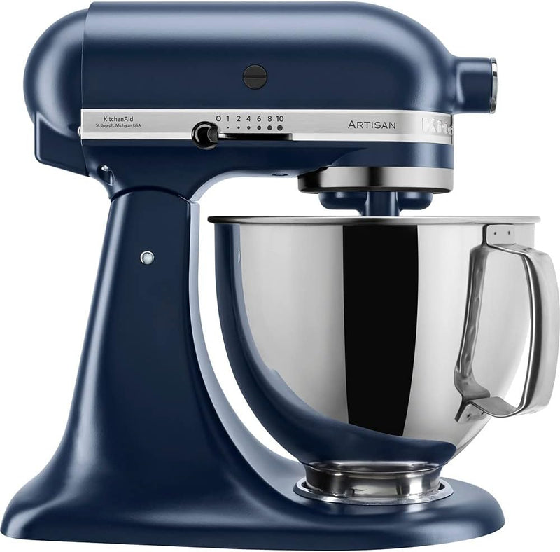 KitchenAid Artisan Küchenmaschine mit Kippbarem Motorkopf 5KSM175PSEIB Ink Blau 5KSM175PSEDR 4,8 Lit