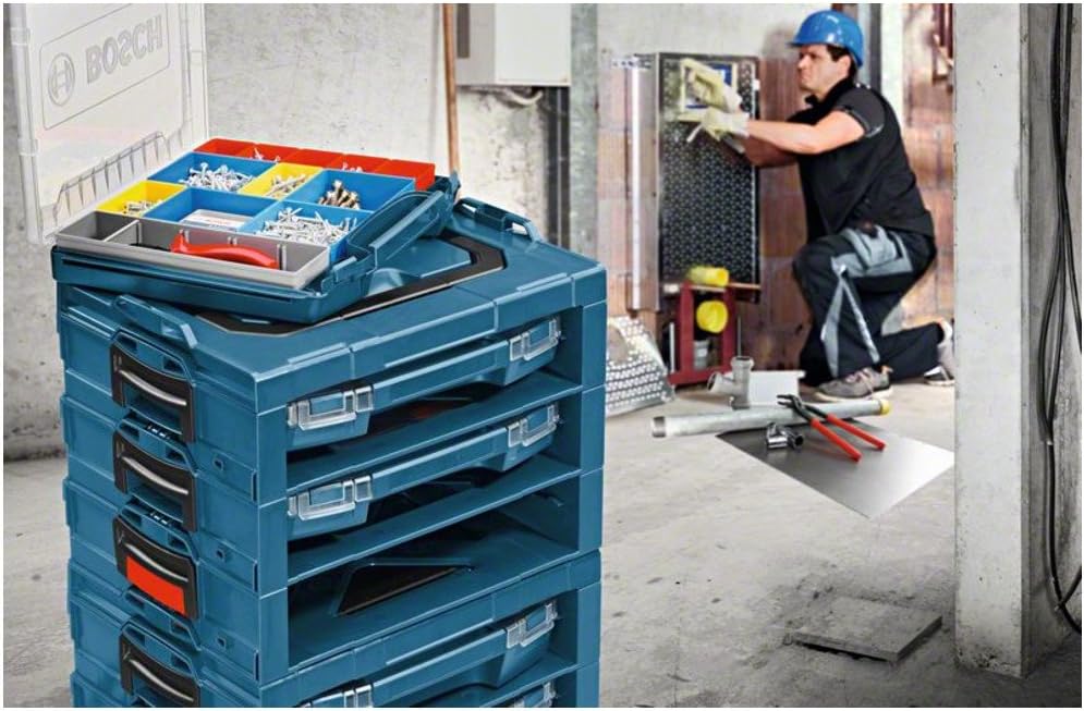 Bosch Professional Koffer box set, I-BOXX INSET BO, 1600A001S6 i-BOXX 10 Stück, i-BOXX 10 Stück