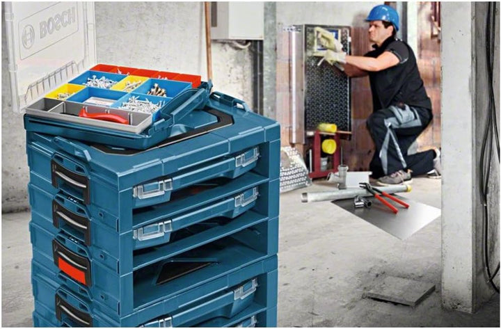 Bosch Professional Koffer box set, I-BOXX INSET BO, 1600A001S6 i-BOXX 10 Stück, i-BOXX 10 Stück