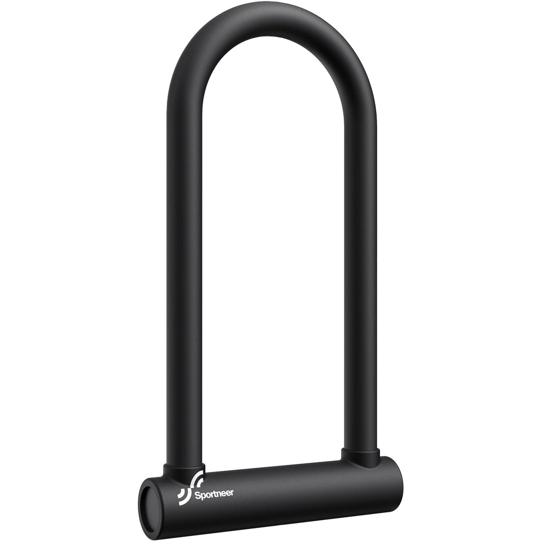 Sportneer Fahrradschloss, 18mm Bügelschloss mit verstellbarer Halterung &amp; Schlüssel Anti-Diebstahl s