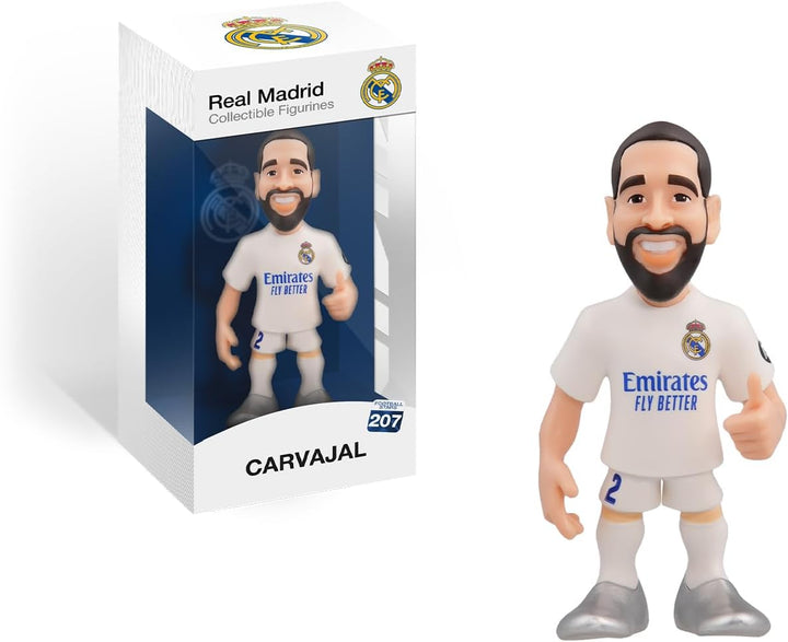 MINIX Sammelfigur MN18413, Real Madrid, Sammlerstück, 12 cm, Geschenkidee für Kinder und Erwachsene,