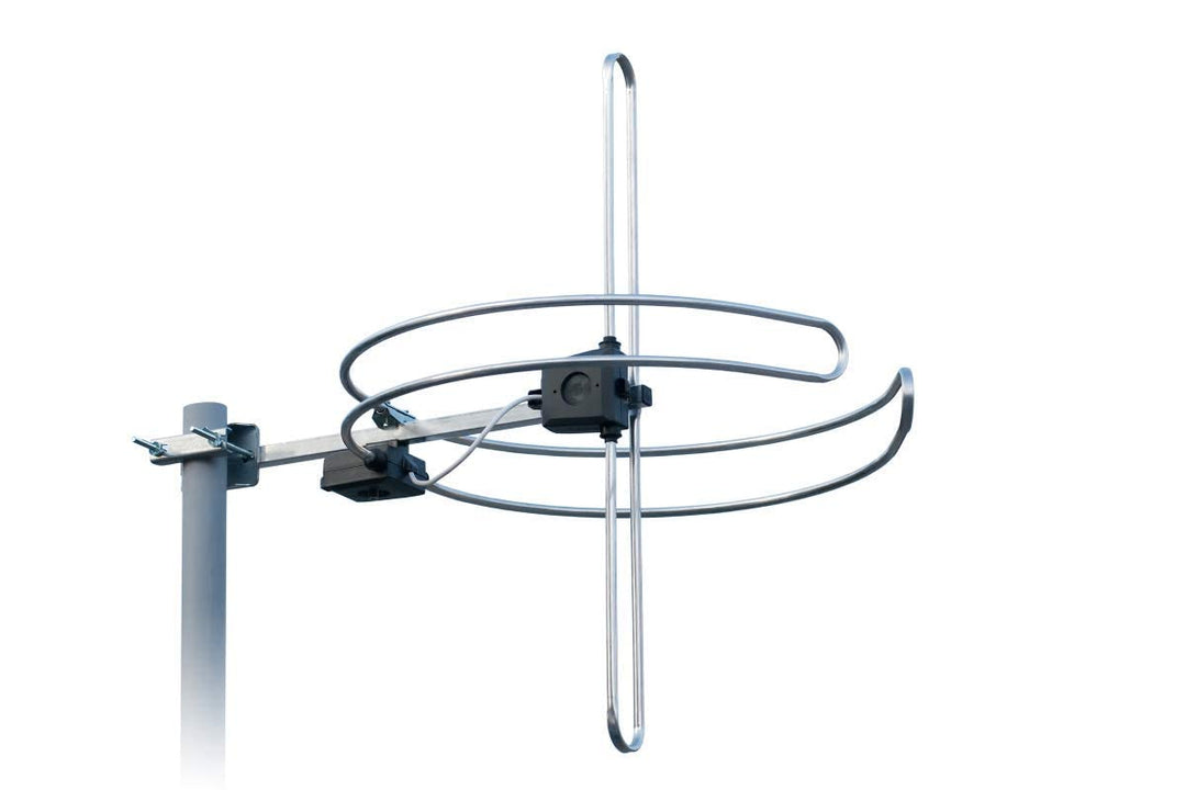 LOW COST Mobile DABFM-87240 Antenne Radio DAB+ FM aussen Universal für Dach Terrasse