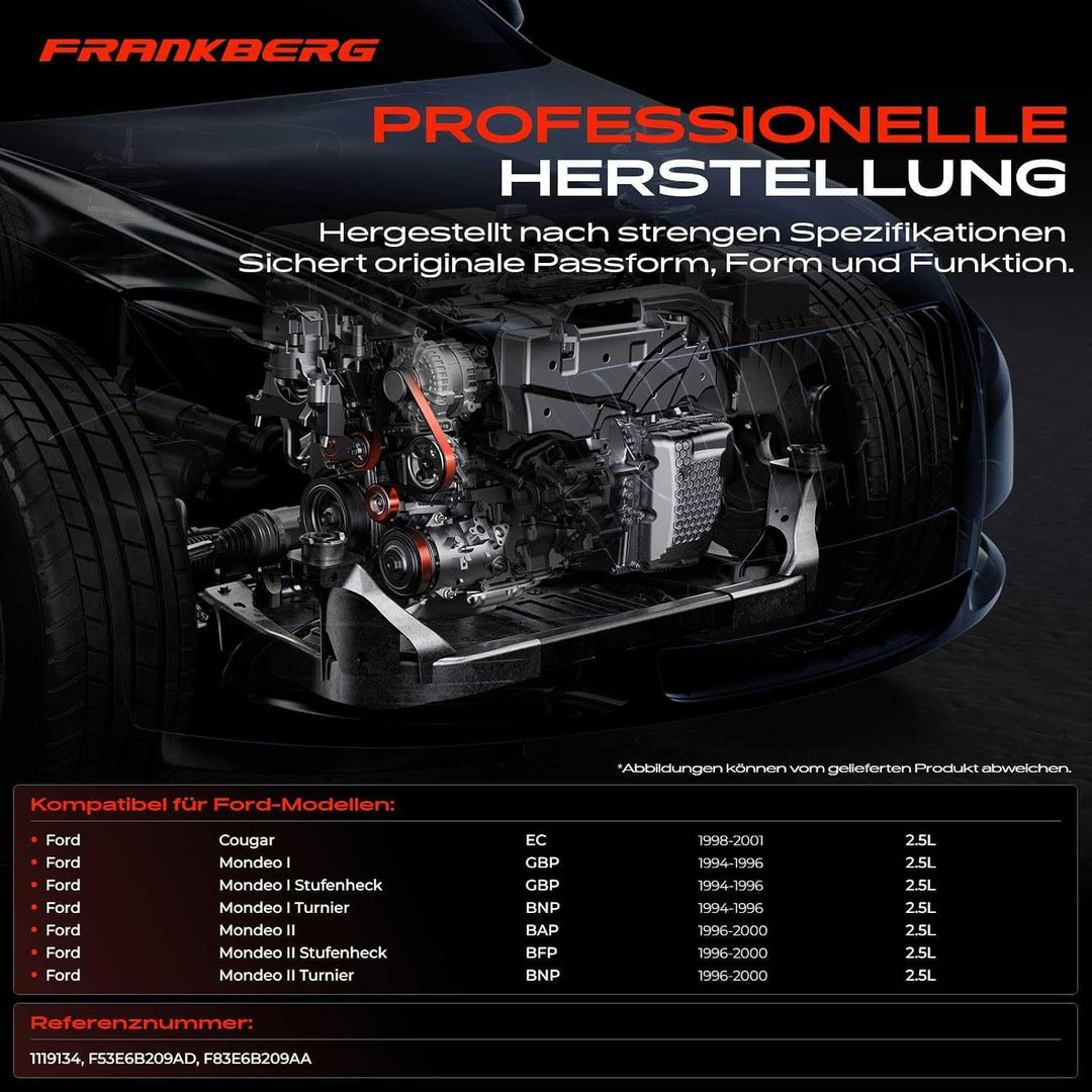 Frankberg Riemenspanner Keilrippenriemen Spannrolle für Cougar EC Mondeo I GBP BNP Mondeo II BAP BFP