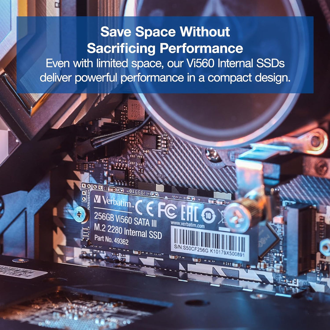Verbatim Vi560 S3 SSD, internes SSD-Laufwerk mit 1 TB Datenspeicher, Solid State Drive mit SATA III