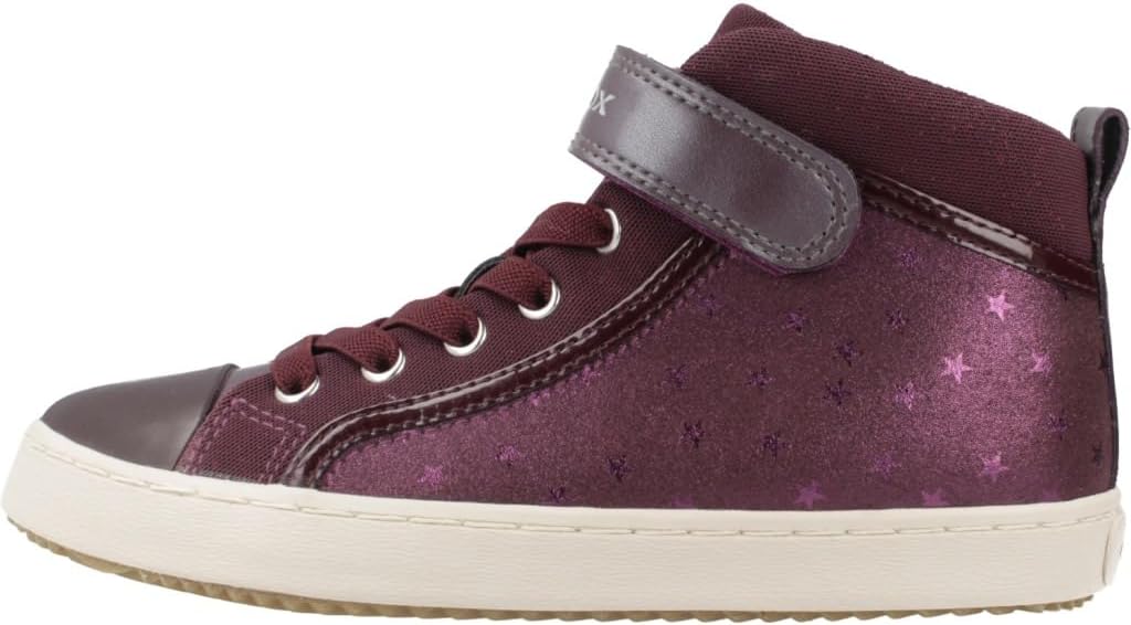 Geox Mädchen J Kalispera Girl ISneakers 24 EU Rot, 24 EU Rot