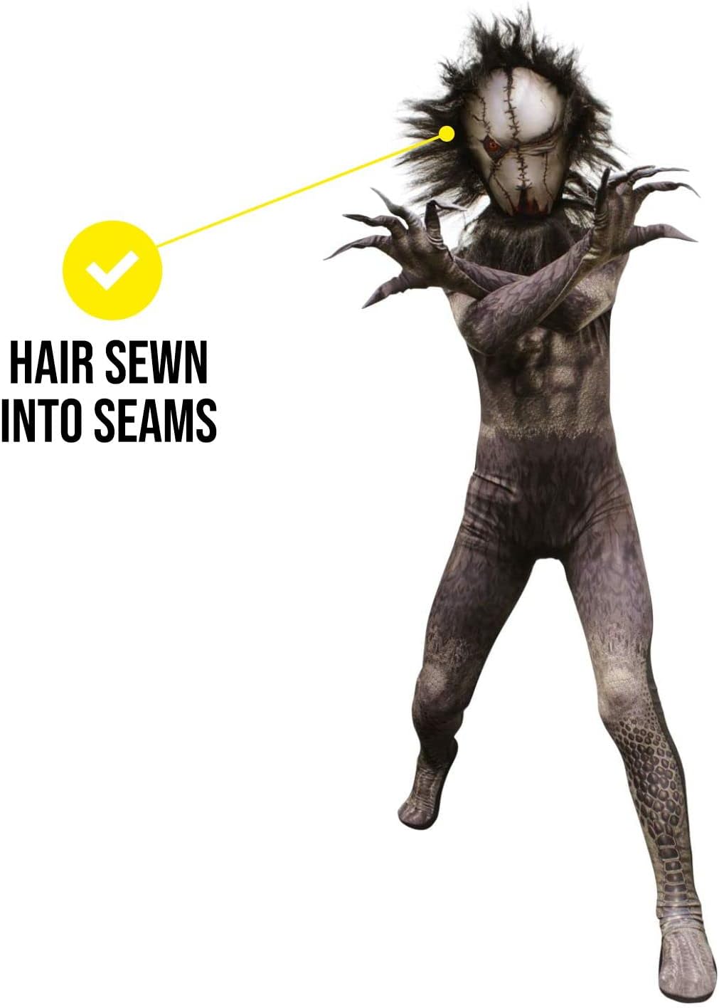 Morphsuits Kinder Seed Eater, Halloween Kinder, Halloween, Halloween Kostüm Monster, Schwarz Monster