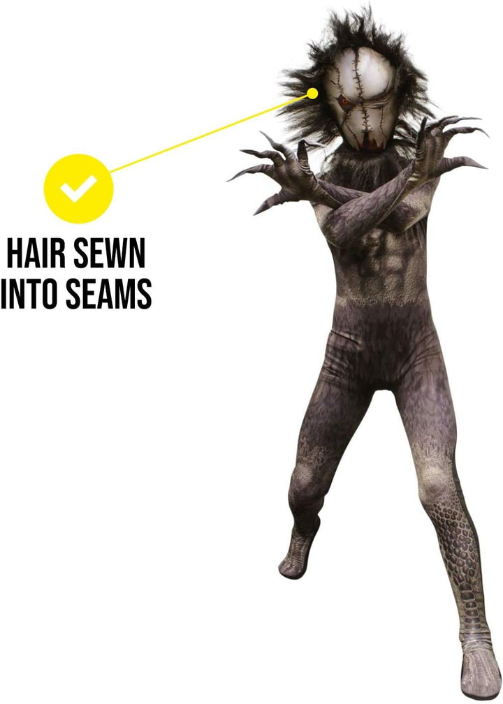 Morphsuits Kinder Seed Eater, Halloween Kinder, Halloween, Halloween Kostüm Monster, Schwarz Monster