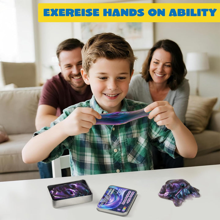 JOYIN Galaxy Color-Changing Knete Springknete für Kinder, Slime Schleim kinder, Sensory Fidget Squis