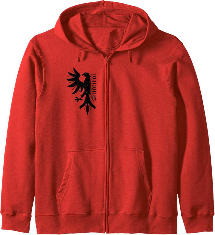 Südtirol T-Shirt Südtirol Retro Adler Wandern Herren & Damen Kapuzenjacke