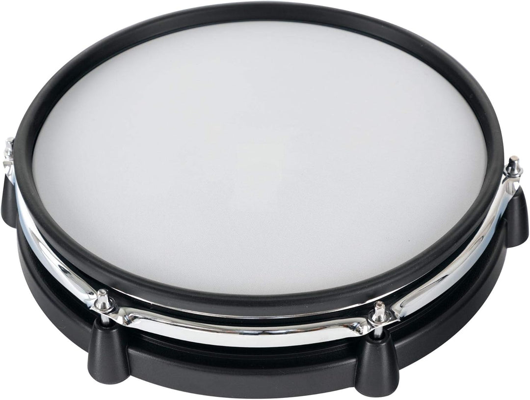 XDrum MP-10 Mesh Pad 10" (E-Drum, Mesh Head, Gewebe-Fell, Dual Zone, Rim Shot Funktion, natürliches