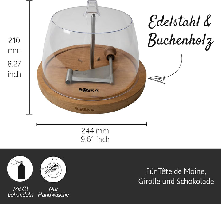 Boska Holland Käseschaber mit Glocke