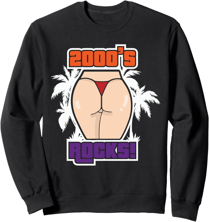 2000 Party Outfit - 2000's Rocks Sweatshirt