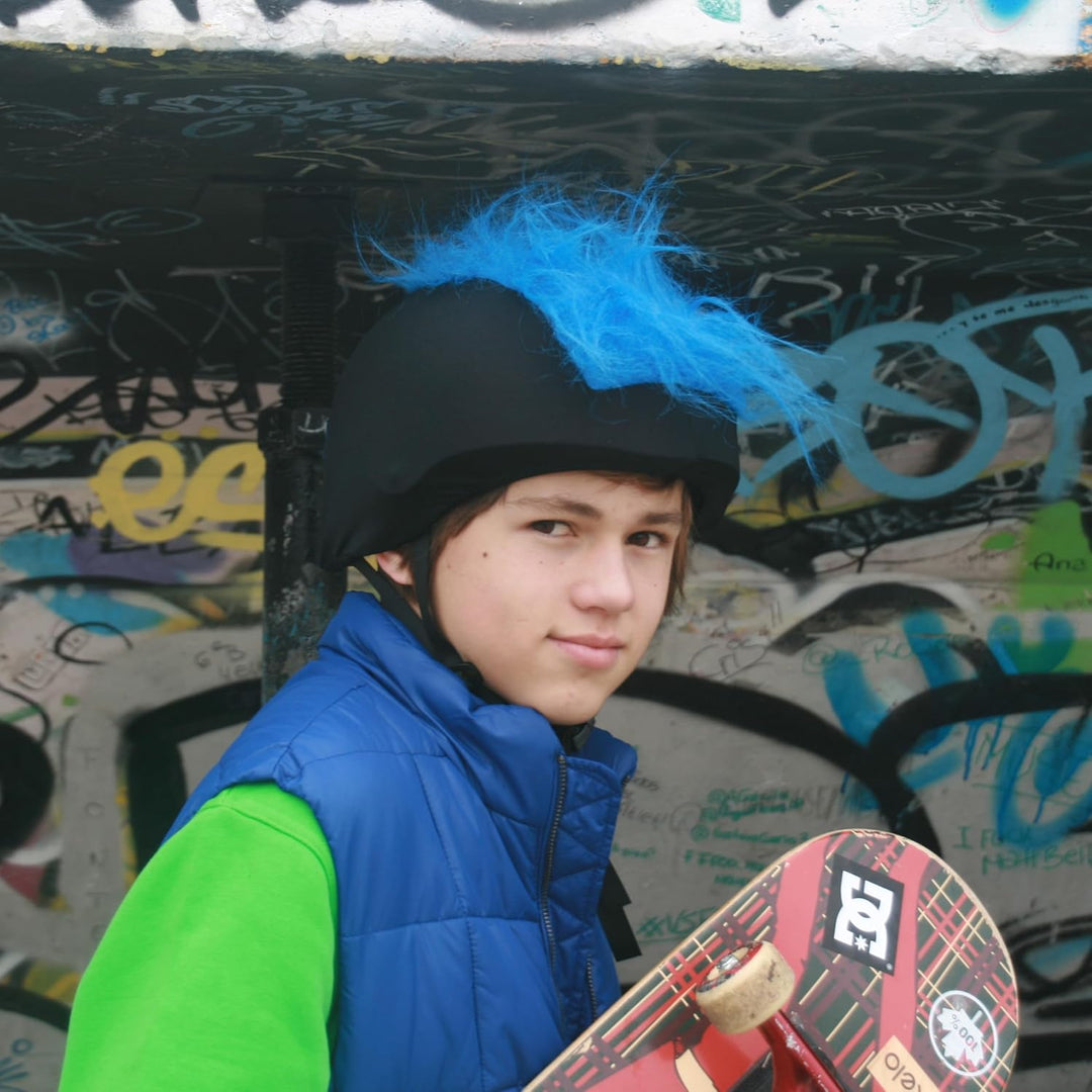 Coolcasc Showtime Helmet Covers Blau, Blau