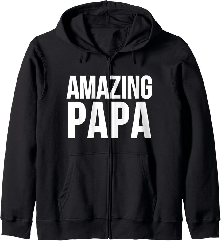 Vatertag Papa Lustig - Amazing Papa Kapuzenjacke