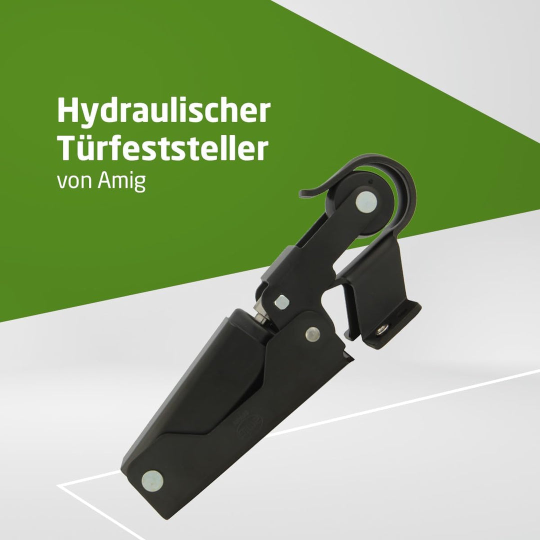 Amig - Hydraulischer Türdämpfer | Ideal für Türbremse, Anschlag oder Dämpfer | Maximales Gewicht 40