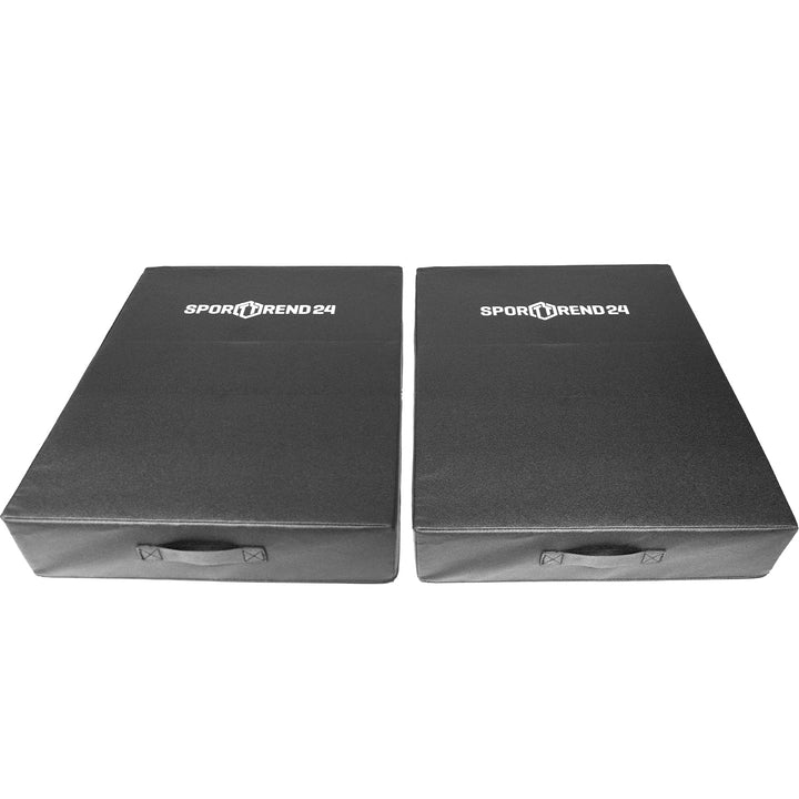 Sporttrend 24® Drop Pads Set | Abwurf, Pad, Abwurfmatte, Abwurfplatte, Hantelablage, Scheibenablage