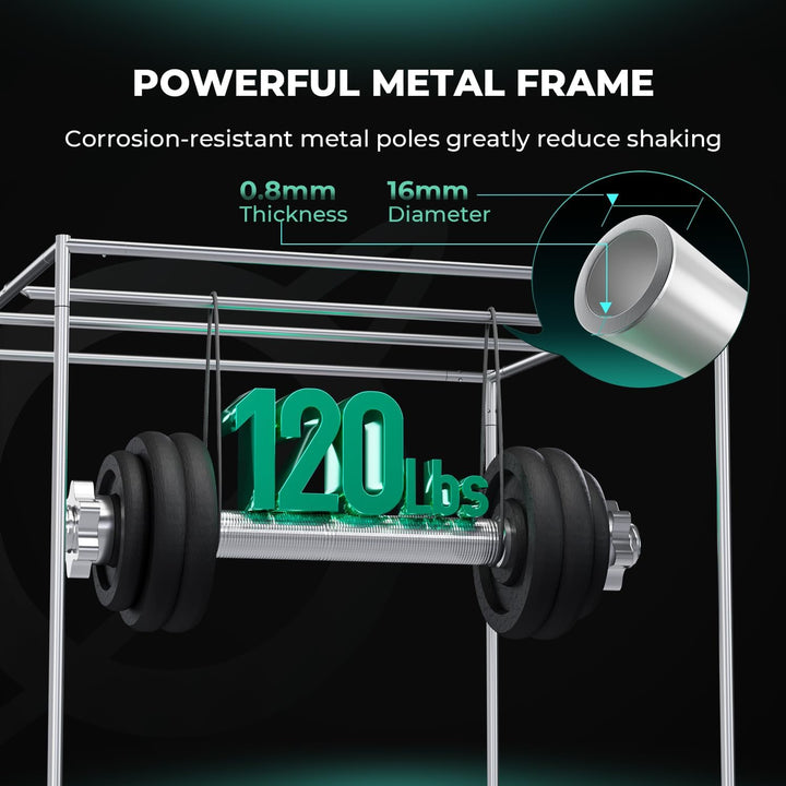 MARS HYDRO FC3000 Smart Growzelt Komplettset 100X100X180cm für Indoor-Anbau FC-3000 100x100x180cm wi