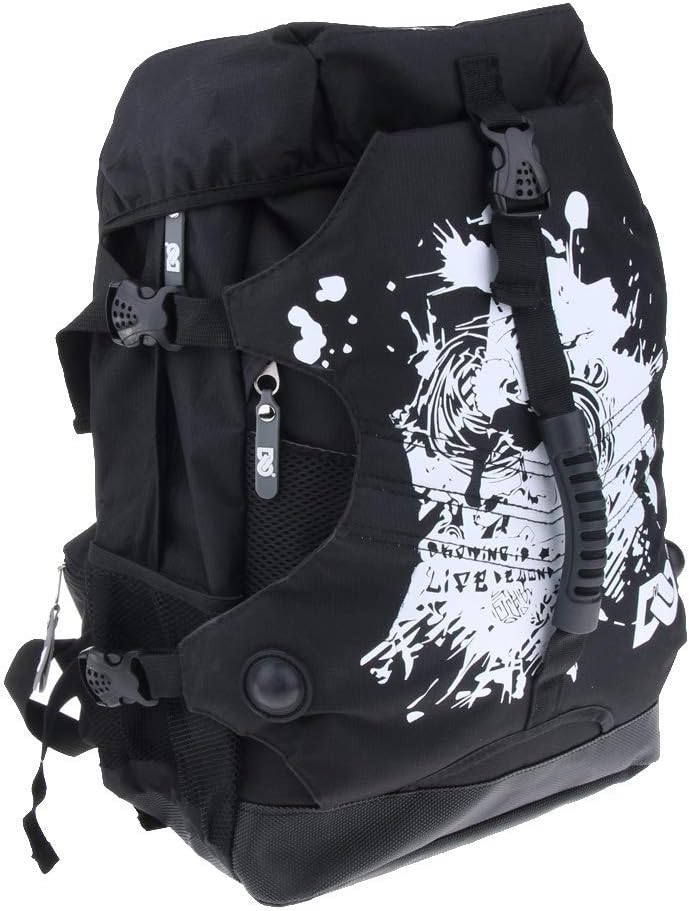 Tubayia Rollschuhe Rucksack Inline Skates Aufbewahrungstasche Schultertasche für Kinder und Erwachse