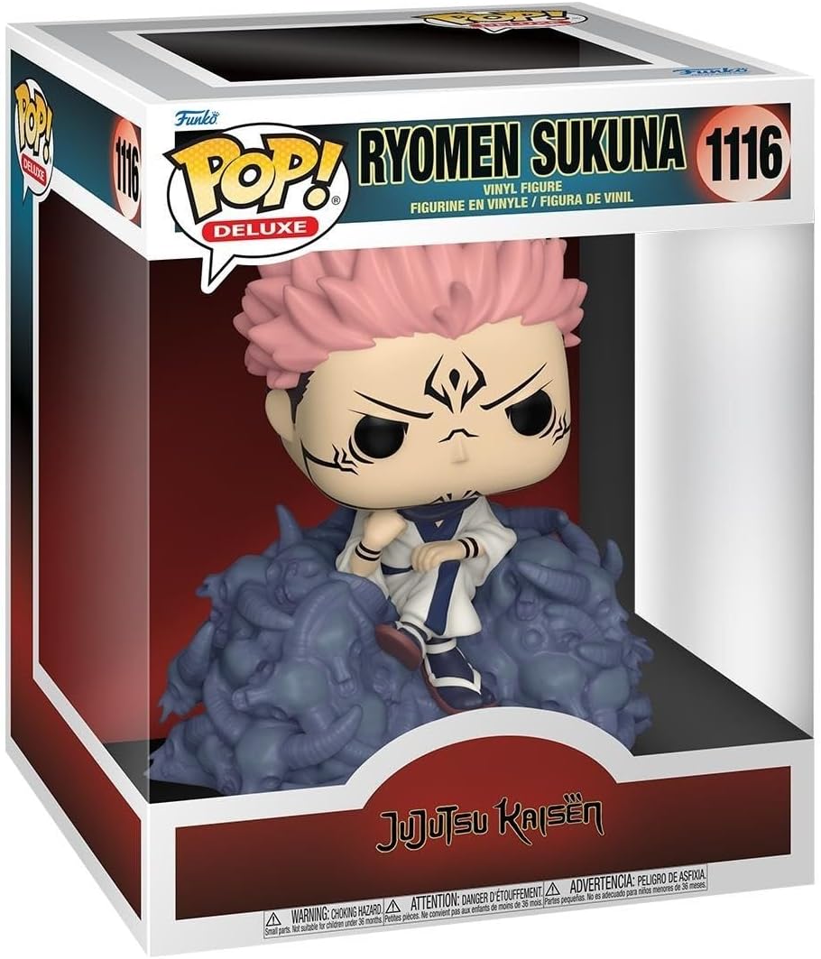 Funko Pop! Deluxe: Jujutsu Kaisen - Sukuna - Vinyl-Sammelfigur - Geschenkidee - Offizielle Handelswa