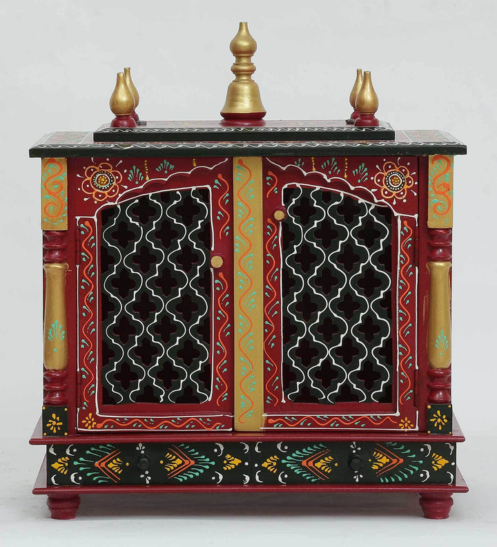 Jodhpur Handicrafts Tempel/Haustempel/Pooja Mandir/Pooja Mandap/Tempel für Zuhause