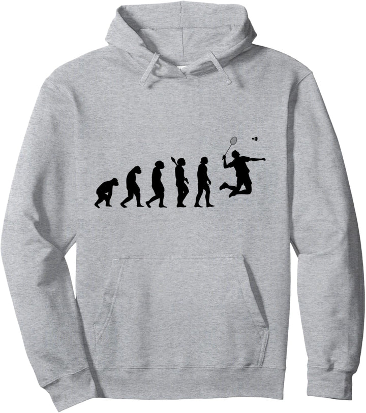 Badmintonschläger Evolution Federball Pullover Hoodie
