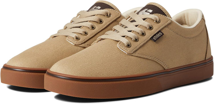 Etnies Herren Fuerte Skate-Schuh 45.5 EU Hellbraunes Gummi, 45.5 EU Hellbraunes Gummi
