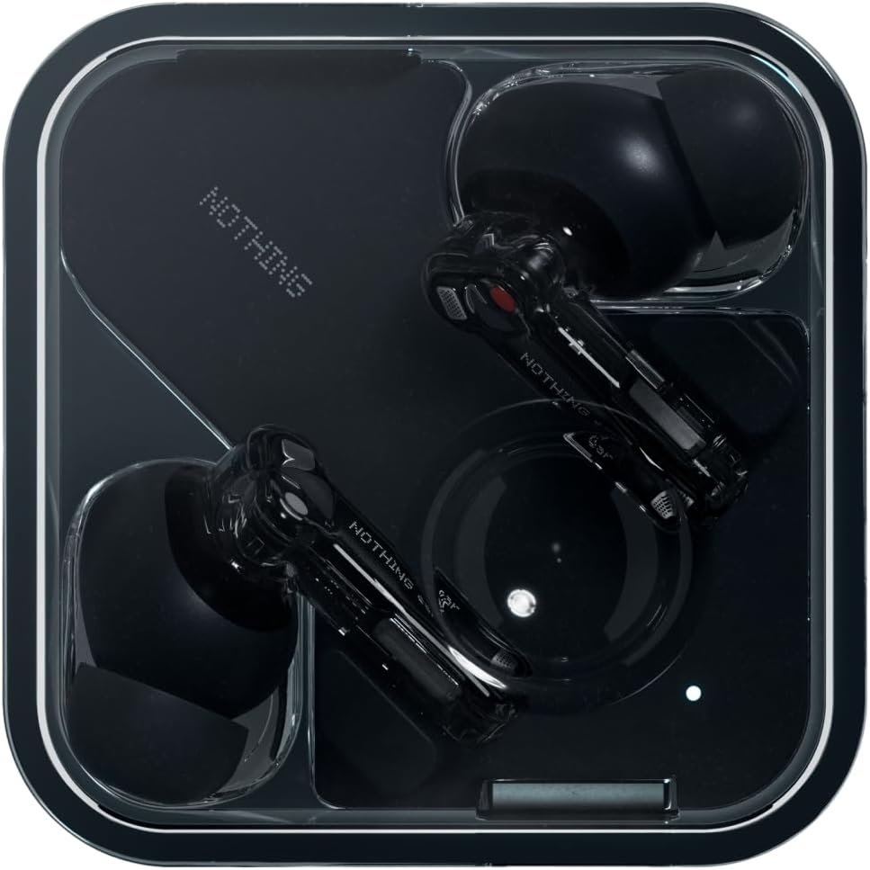 Nothing Ear kopfhörer kabellos Bluetooth mit ChatGPT-Integration, Hi-Res-Audio, Aktive Geräuschunter